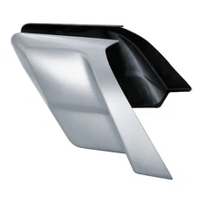 Stretched Side Cover Panel Fit For Harley Road Glide King 14-Up Barracuda Silver