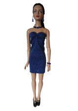 SaLe HM Clothes fits 16" TYLER Doll Cocktail DRESS & JEWELRY Fashion NO DOLL d4e