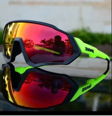 Kapvoe Gafas de Sol Deportivas con 5-Lentes Fotocromáticas Para Ciclismo UV400 