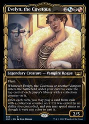 Evelyn, the Covetous - Gilded Foil - Streets of New Capenna