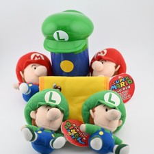 Baby Mario and Baby Luigi Plush Toys Set of 4