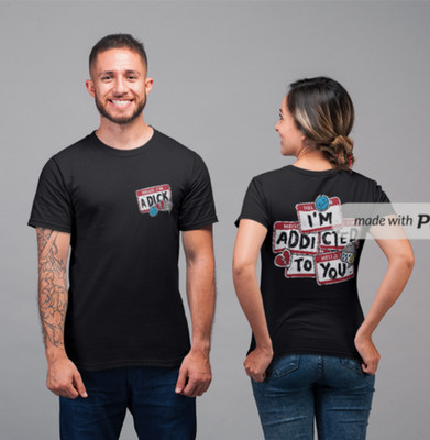 Simple Plan T-Shirt Reprint Hello I m Addicted To You Lyric Unisex S-4XL