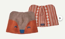 patagonia Baby Animal Friends Beanie fox henna brown 18-24 months outdoor winter