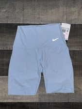 NIKE WOMENS ZENVY GENTLE SUPPORT HIGH WAISTED 8 INCH BIKER SHORTS XS AS IS