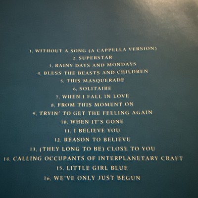 Interpretations: 25th Anniversary by Carpenters (CD, 1995