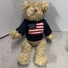 NWT TY Attic Treasures Grant USA bear Vintage Collectible Americana Patriotic
