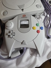 Sega Dreamcast White Console Bundle HKT-3020 Tested, Games, New VMU RARE, Extras