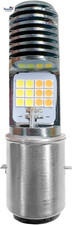 9-16V H4 LED Motorcycle Headlight Bulbs, Super Bright 3030 Chips Bulb Halogen La