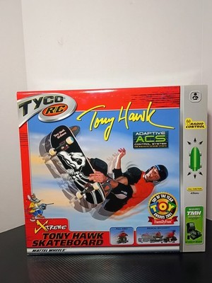 VINTAGE in Box TONY HAWK Xtreme Tyco R/C Skateboard w/remote 2001 Never opened