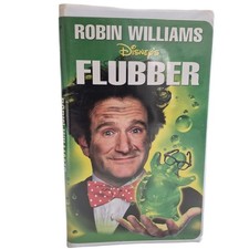 Disneys Flubber VHS Tape Starring Robin Williams - Family Comedy
