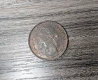 1876 Victoria Half Penny — photo from another recent sale