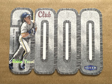 2000 Fleer 3000 Club Robin Yount Milwaukee Brewers MLB Insert
