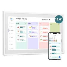 Digital Calendar 15.6-inch Smart Chore Chart, Home Electronic Wall/Tabletop C...
