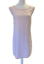 Express Rhinestone Bling Studded Mini Shift Dress Women's Size XS