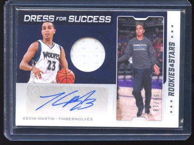 2019-20 Chronicles Dress For Success Kevin Martin Patch Auto /99 #DF-KMA