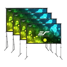 Elite Screens Yard Master Plus 145" Height Setting Adjustable Projector Screen