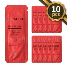 The History of Whoo UV Ultimate Red Vitamin Sunscreen 1ml x 10pcs K-Beauty