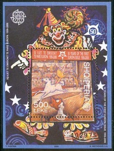 Albania - 2005 MNH Europa anniversary souvenir sheet #2763 cv 12.00 Lot #1