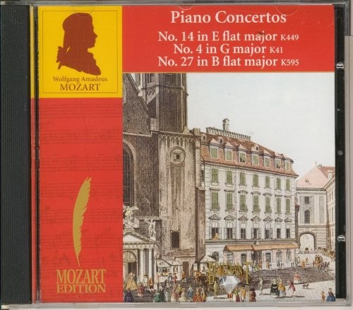 Mozart: Piano Concertos KV 449, KV 41, KV 595 (CD)