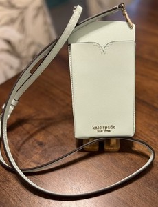 Kate Spade New York Mint Green Spencer Slim Phone Card Crossbody
