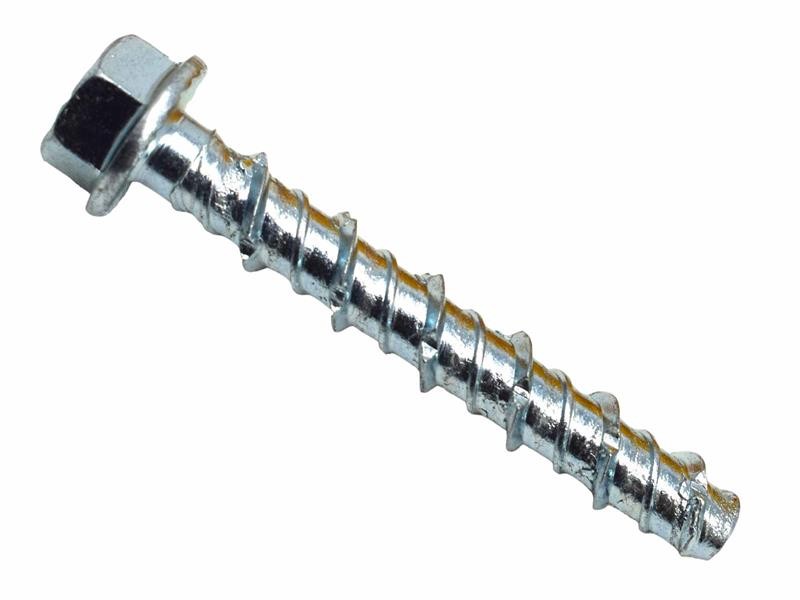 MasonMate M6 x 50mm Concrete Screwbolts - Box of 100