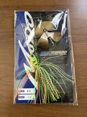 EverGreen Modo Bubble Tornado Buzz Bait - Color 06 Hot Tiger - 1/2 oz - NIP