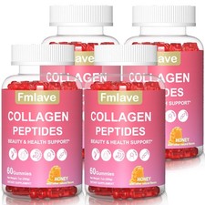 4x Collagen Vitamin Gummies for Hair Skin  Nails 1 Premium Collagen Supplement