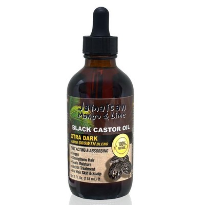 Jamaican Mango & Lime Black Castor Oil Extra Dark 4oz