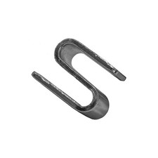 QUANTUM STORAGE SYSTEMS S-hookSS Shelf S Hook,1/2inx1inx1/2in,Silver,PK8 45TW32