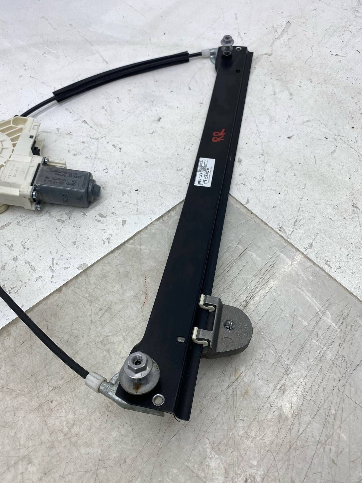 2010-2020 BENTLEY MULSANNE REAR RIGHT DOOR WINDOW REGULATOR W/MOTOR 3Y5839462