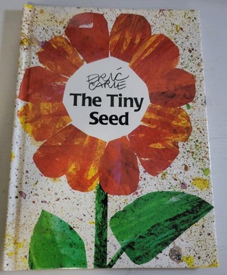 Vintage 1991 The Tiny Seed children's picture book by Eric Carle Simon&Schuster