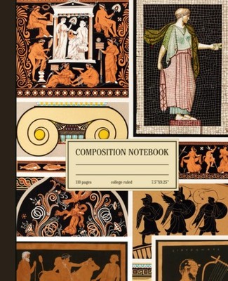 Ancient Greek Notebook: Antique Art Designs from Greece | Architecture, Patterns