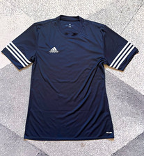 adidas Climalite Men's M Black Polyester Crew Neck Short Sleeve T-Shirt