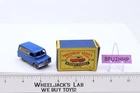 Dunlop Van No. 24 MOKO Lesney Matchbox 1956 BLUE Vintage England w/ Box