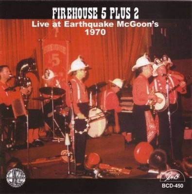 The Firehouse Five Plus Two Live Earthquake Mcgoon 1970 (CD) Album