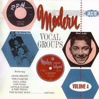 Various Artists - Modern Vocal Groups Vol 4 - Cd - G72Z