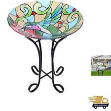 Multi-Functional Waterproof Bird Bath  Feeder - Exquisite Hummingbird Design