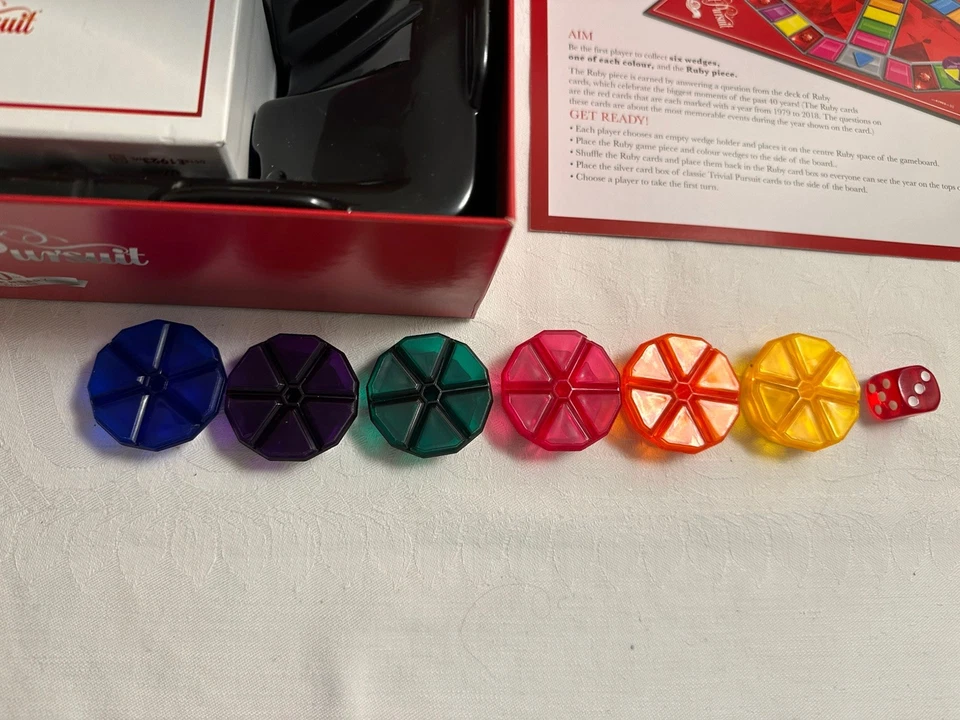 Trivial Pursuit 40th Anniversary Ruby Edition - Image 4 of 4