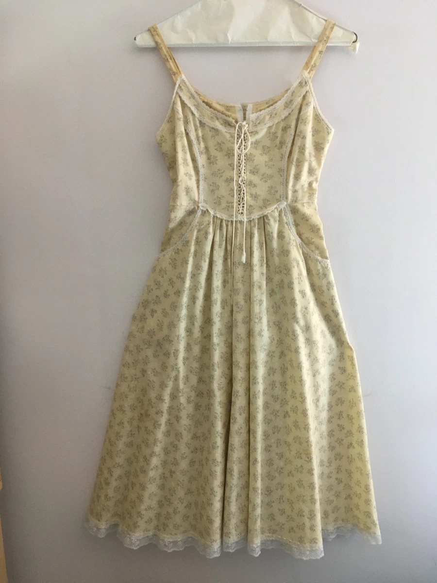 Yellow Vintage Dresses for Women for sale - eBay