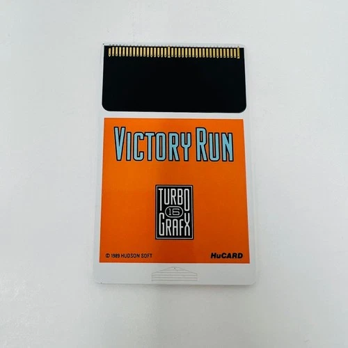 Victory Run TurboGrafx-16 Video Game HuCARD Only Racing 1989 Husdon Soft Tested