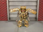 Gobots • Clean Gold Rock Lord Nuggit 1985 Bandai Transforming VTG Action Figure