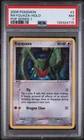 2006 Pop Series 1 English Cosmos Holo Ex Holon Phantoms Blister Rayquaza PSA 7