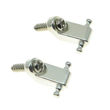 KAISH Silver Guitar String Trees Retainer Guides Fits Fender USA Strat Tele