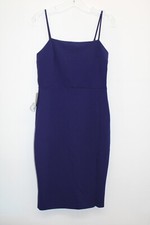 Express, New Dark Blue Spaghetti Strap Dress, Medium