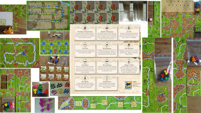 Carcassonne V3.0 Extensions and Mining Extensions to Choose From (Hans in Happiness)