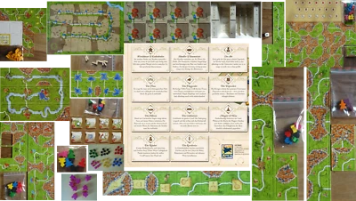 Carcassonne V3.0 Erweiterungen und Minierweiterungen zur Auswahl (Hans im Glück)