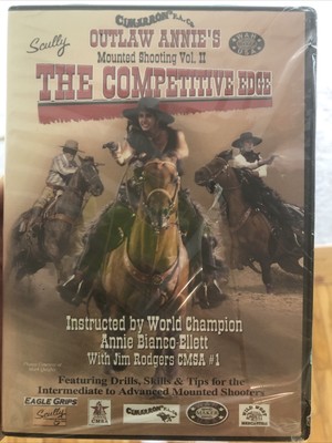 NEW Outlaw Annie's Mounted Shooting Vol II The Competitive Edge DVD Horseback