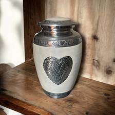 Heart Cremation Urn - Funeral Urn for Human Ashes - Burial urn, Funeral Urn, Urn