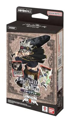 BANDAI UNION ARENA Start Deck Black Clover UA20ST + Official Card Sleeve  set | eBay