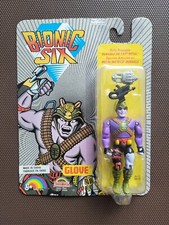 Glove 3.75" 1986 BIONIC SIX Ljn Vintage MOC NEW Sealed